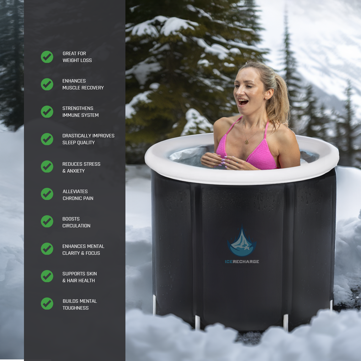 PORTABLE ICE BATH
